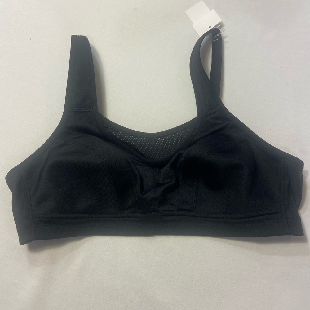 Elegant Black Sports Bra NWT